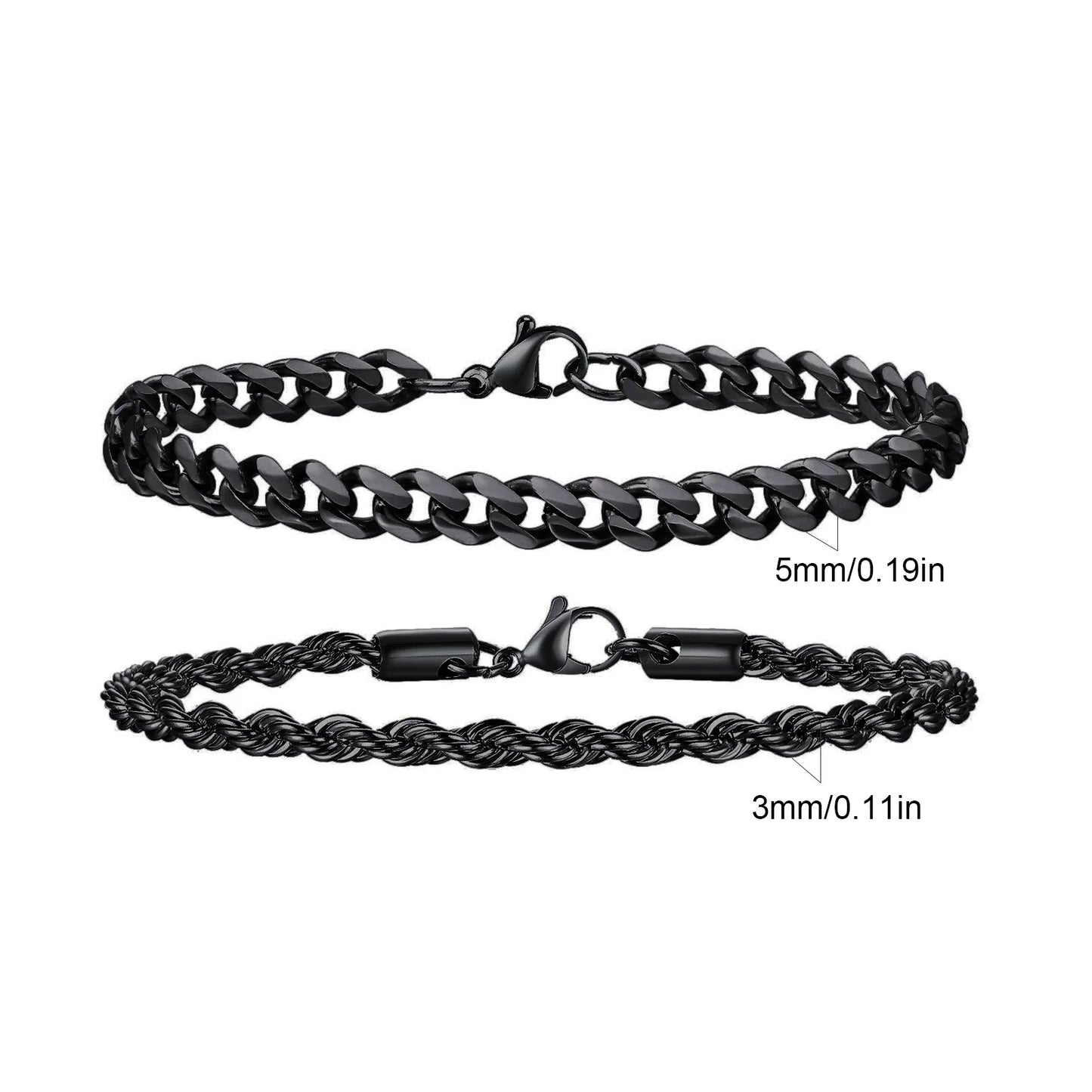 2pcs Men's bracelet