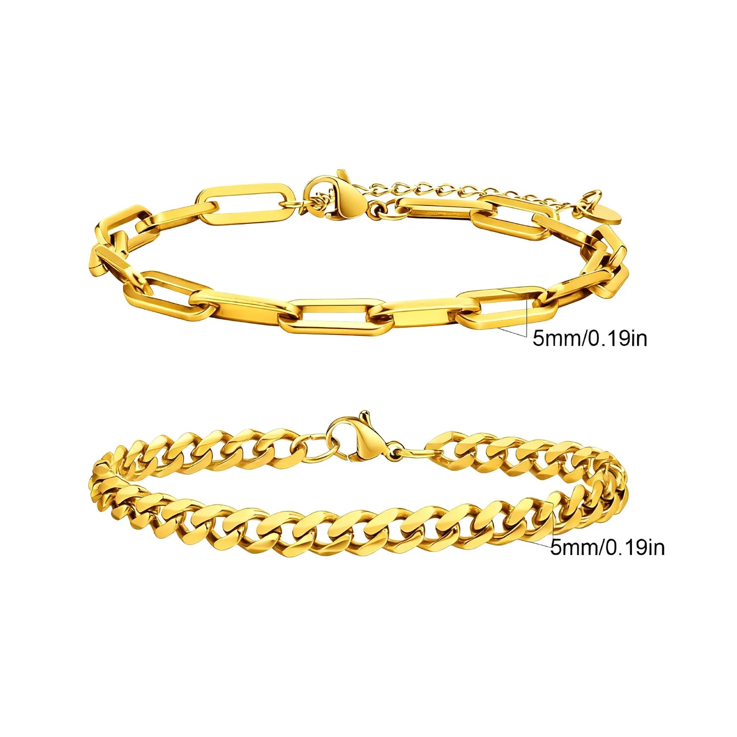2pcs Men's bracelet
